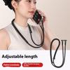 Metal Phone Hanging Tether Tab Upgraded Double Buckle Hole Ring Cell Phone Lanyard Patch Strap Replacement Part For Iphone Cases