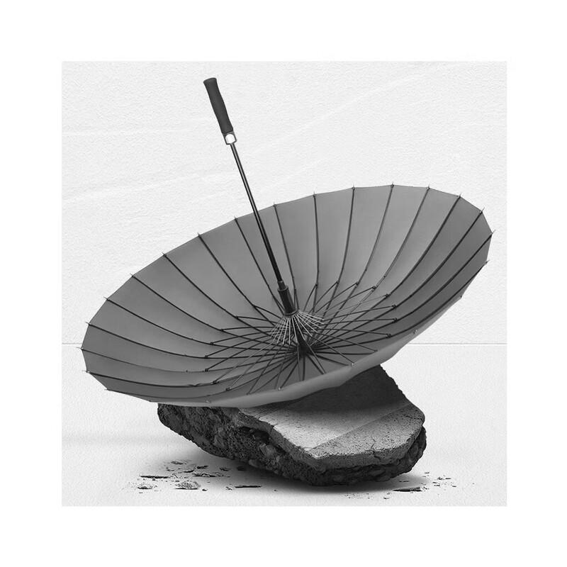 MAYDU 24-Rib Automatic Long Handle Umbrella