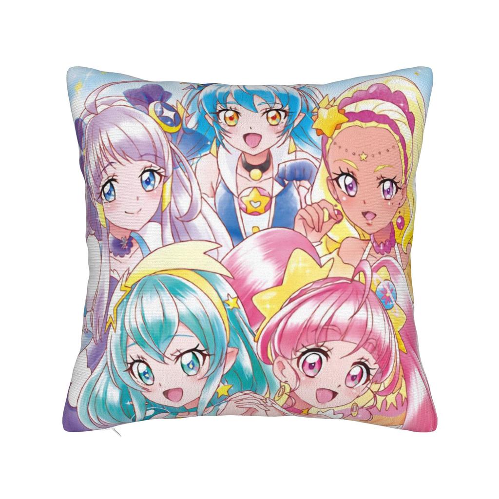 Decorative Pillowcases Soaring Sky Pretty Cure Accessories Home  Pillow Case Cover Square Multi Size