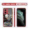 Japonské oblíbené pouzdro na telefon Anime pro iPhone 14 13 12 11 Pro Max Samsung Galaxy S20 FE A52 S23 Infinix Slim matný zadní kryt na ochranu objektivu
