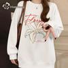 Women's Floral Graphic Crewneck Sweatshirt
