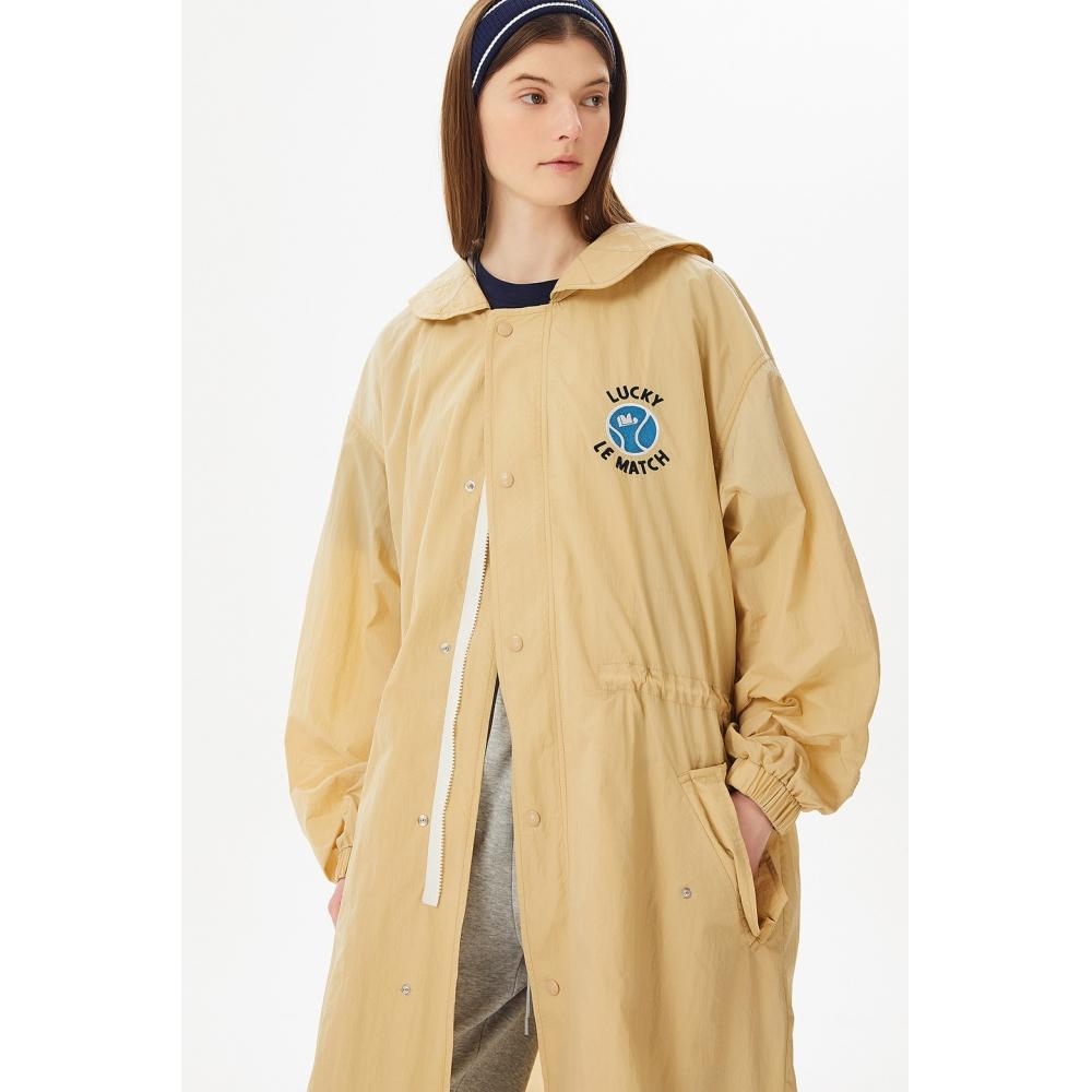 

LUCKYMARCHE LUCKY LE MATCHЛегкий длинный джемпер с капюшономQUUAX22203BEL