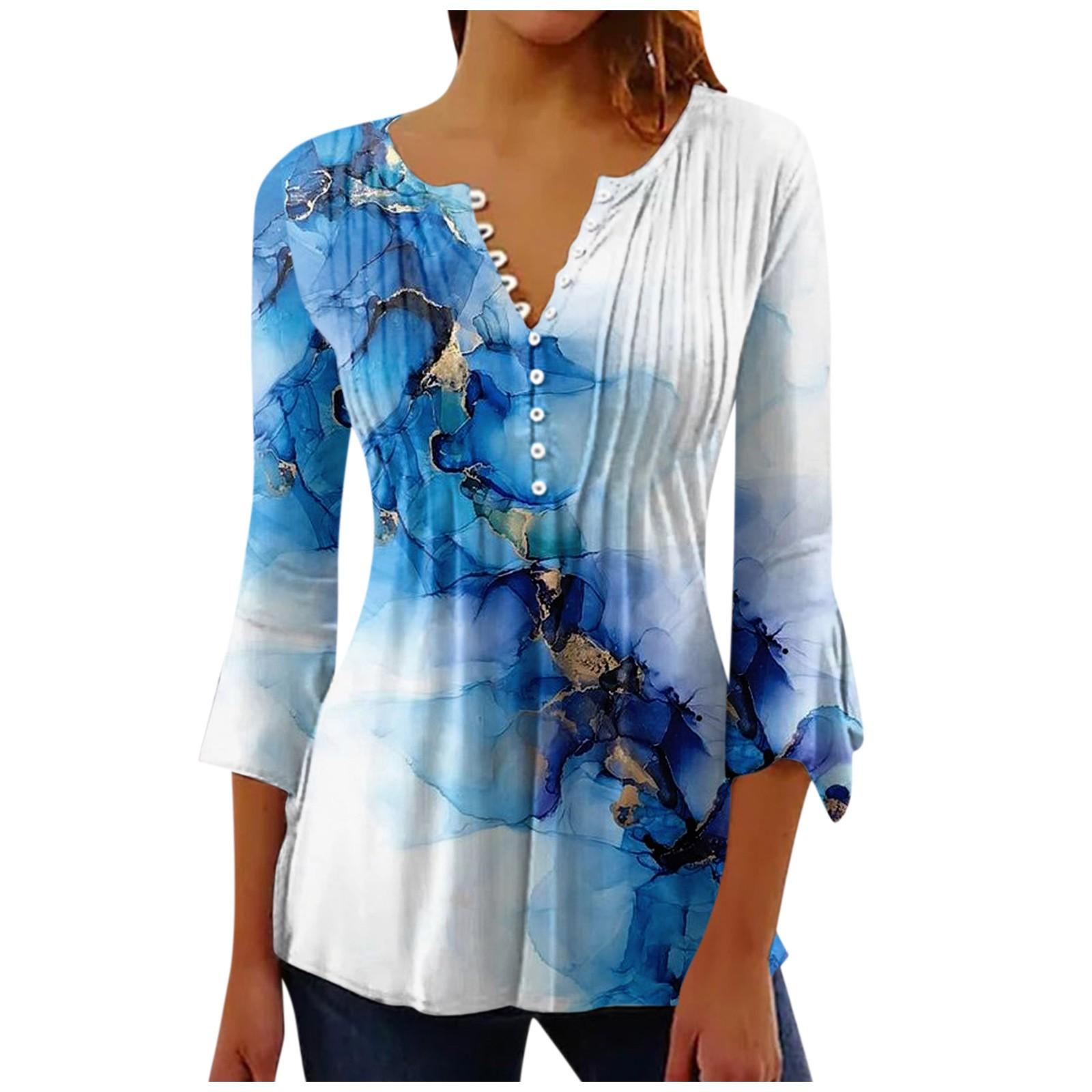 Рубашки на пуговицах для женщин — фото 3