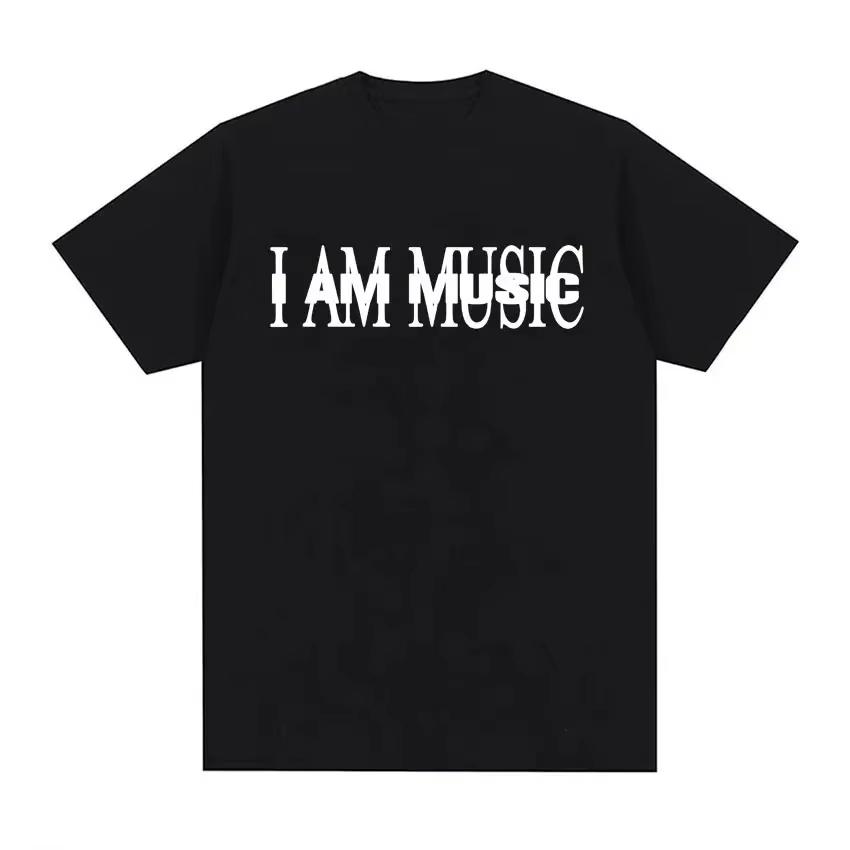 Playboi Carti I Am Music Album Print T-Shirt Y2K Meme Opium Ken Carson Destroy Lonely T Shirts Men Women Fashion Vintage T Shirt