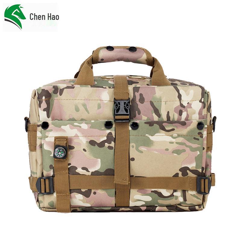 Chenhao Tactical Messenger Bag: Outdoor Military-Style, Single Compartment Backpack for Photography & Electronics.