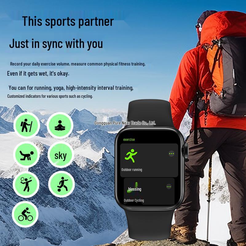 Multifunctional NFC Sports Smartwatch for Women & Men with Heart Rate Monitor & Bluetooth Call Answering