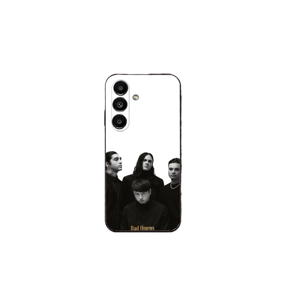 Band O-Omems Phone Case For Samsung S25,S24,S21,S22,S23,S30,Ultra,S20,Plus,Fe,Lite,Note,10,9,5G Black Soft Shell