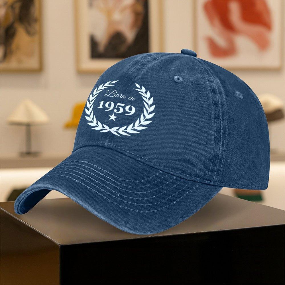 Men Retro Vintage Baseball Cap Lightweight NonStretch Curved Brim Hat Suitable for Cycling Fitness Camping Casual W
