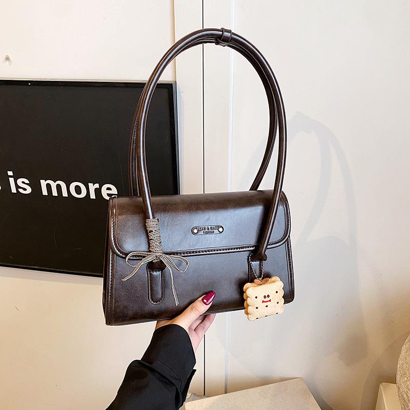 Premium Sense Niche 2025 Bag Women's New Popular Versatile Fashion Shoulder Underarm Bag Women's Autumn and Winter Tote Bag