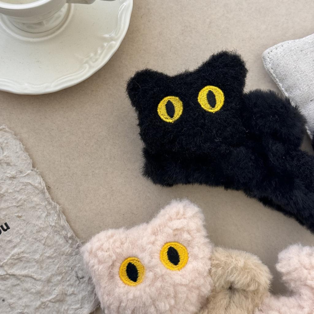 Cartoon 3D Cat Gripper, Cute Princess Updo, Shark Hairpin