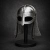 Handgefertigter Stahl Wikinger Spectacle Helm Gjermundbu Nordischer Krieger Rüstung
