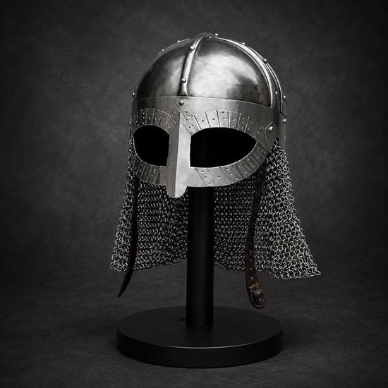 Handmade Steel Viking Spectacle Helmet Gjermundbu Norse Warrior Armor