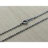 Used Justin Davis Crown Necklace Silver 925 Ball Chain