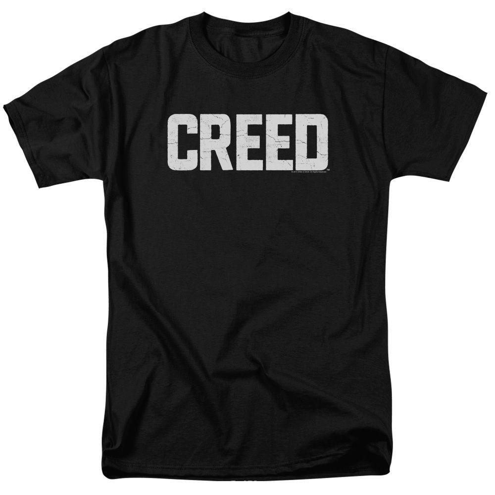 

Creed Cracked Logo Black Color T-Shirt Sizes S-4XL NEW L