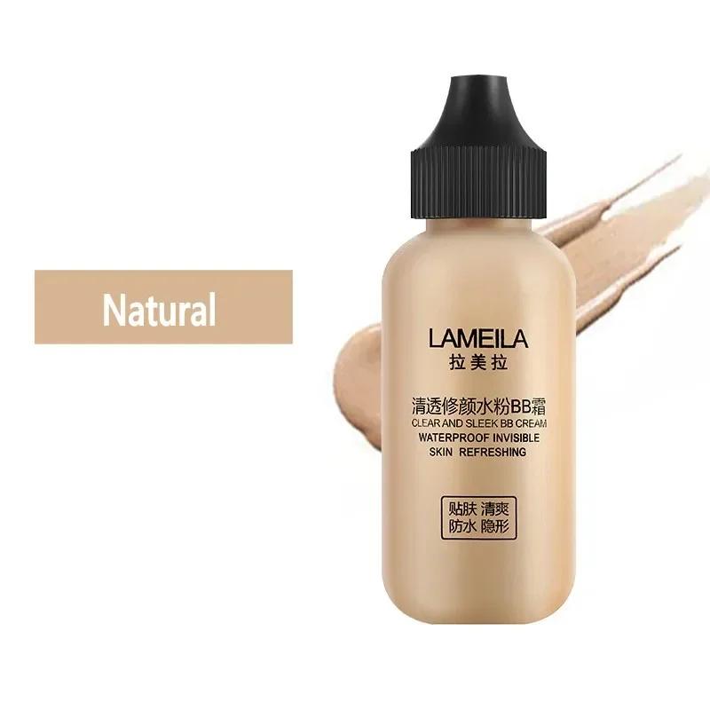 Waterproof Liquid Foundation Full Coverage Professional Lasting Face Base Cosmetics Magic BB Cream Brighten Makeup Concealer