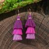 European & American Large Geometric Resin Hoop Earrings for Women: Irregular Design