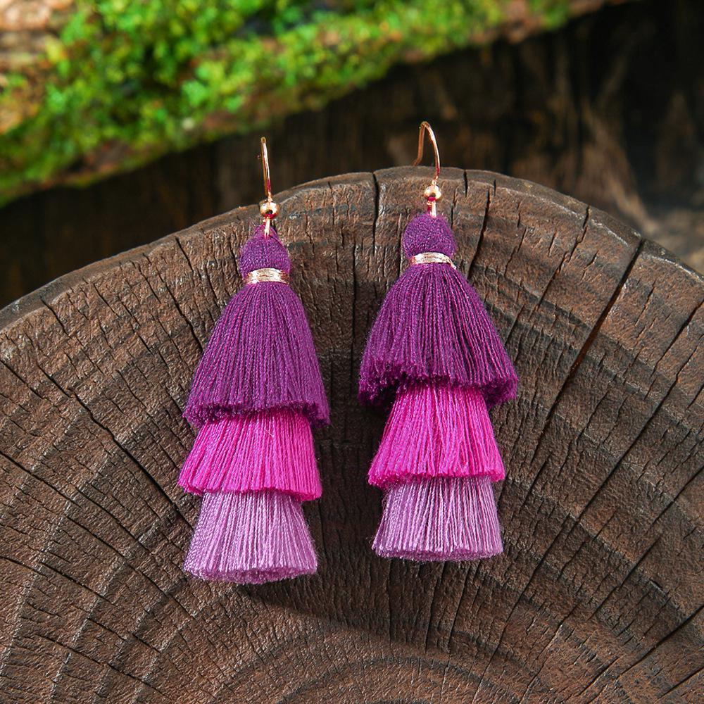 European & American Large Geometric Resin Hoop Earrings for Women: Irregular Design