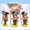 Pvc Dragon Ball Z Goku Q Version Standing Gk Monkey Goku With Flight Suit Anime Statue Collectible Figurine 16cm