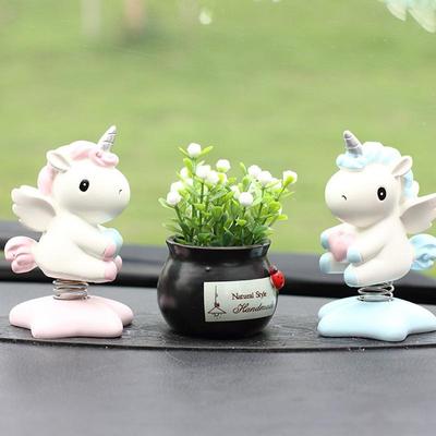 Animal Cake Topper Center Console Ornament Cake Decoration Ornament Car Decorations Auto Sculpture Ornament For Car