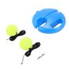 Tennis Training Rebound Ball Set Portable Self Training Tools Tennis Trainer Set For Beginners Adults Base, 2 Tennis