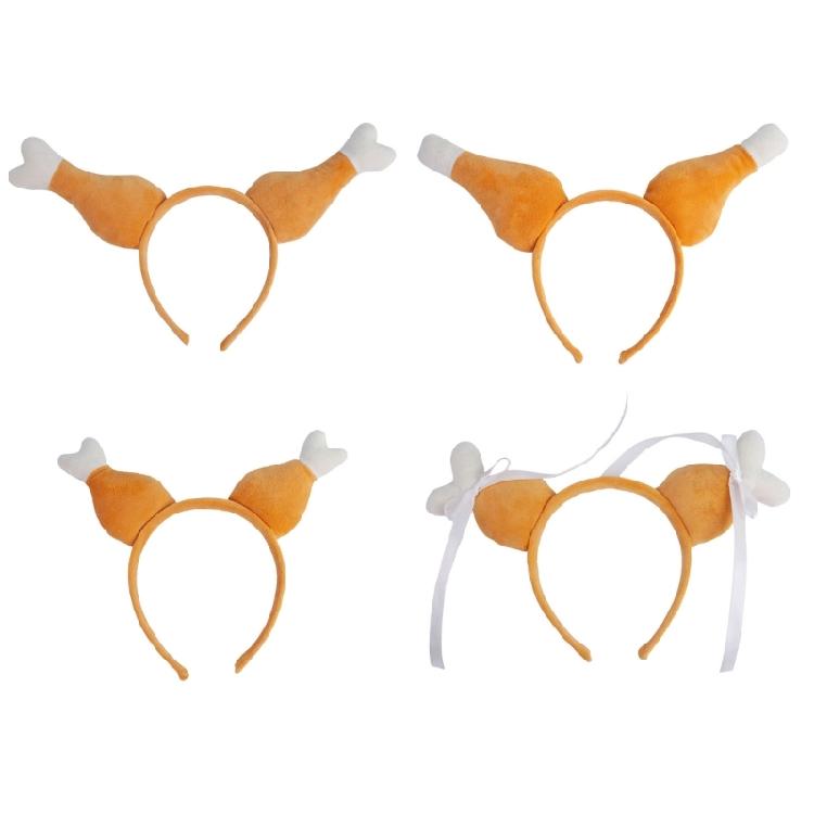 Thanksgiving Headband Cosplay Costume Props Headdress Adult Funny Accessories