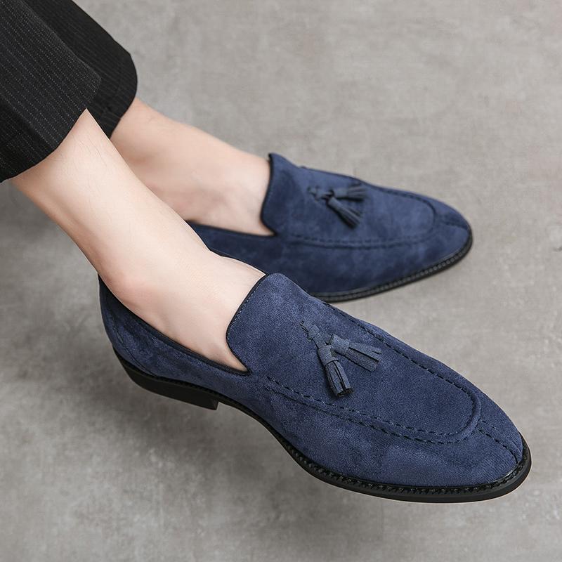 Moccasins Men Loafers Shoes Men Comfortable Designer Outdoor Leather Flats Men Shoes Casual Soft Slip On Men Loafers Big Size 48