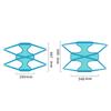 Thick Fabric Pet Grooming Hammock Blue Tone Pet Care Helper Kit  Home Pet Grooming