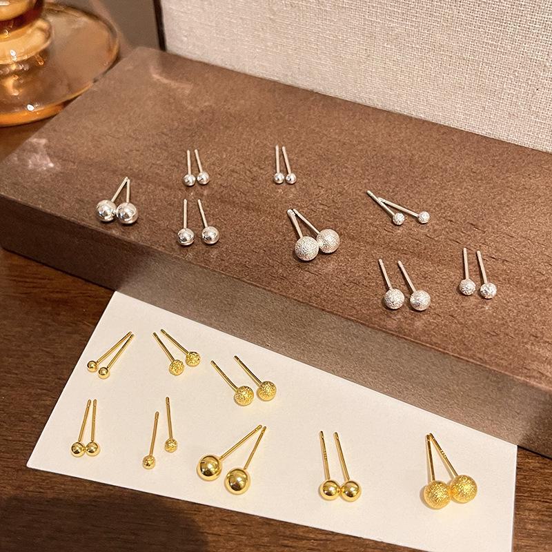 Boucles d'oreilles minimalistes en argent S925 - Bijoux élégants et confortables pour femmes