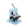 Casa delle bambole Microscopio Modello di Microscopio in Miniatura Ispirare la Curiosità per Piccoli Scienziati Regalo Bianco/Blu