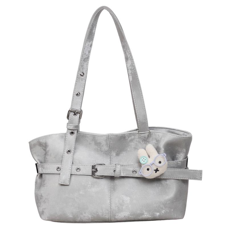 2026 New Style Korean Women's Daily Commute Bag - Fashionable Large Capacity Single Shoulder Tote