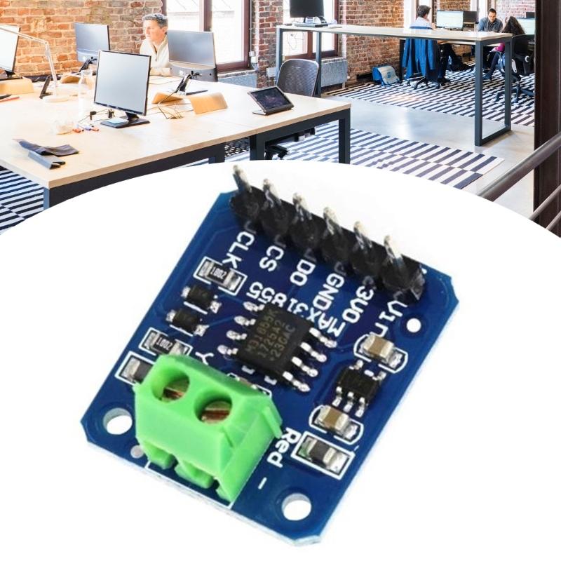 Precise K Type Thermocouple Sensoring Module 1350°C MAX31855 Chip Digital Output 14Bit Resolution Circuit Board