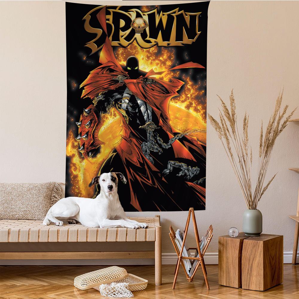 Horror Movie SSpawn Hanging Bohemian Tapestry Bohemian Wall Tapestries Mandala Cheap Hippie Wall Hanging