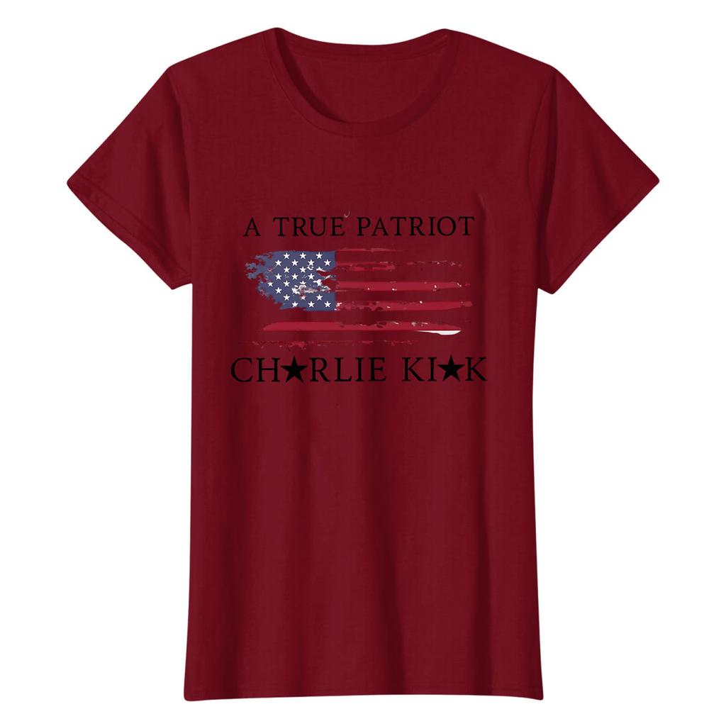 Women's Casual Daily Printed Top Round Neck T-shirt