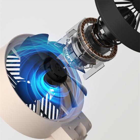 Small Range Hood Air Purifier Fan Quiet Portable Desktop Air Cleaner with 5-Layer Activated Carbon Filter 3-Speed Adjustable Smoke Odor Remover