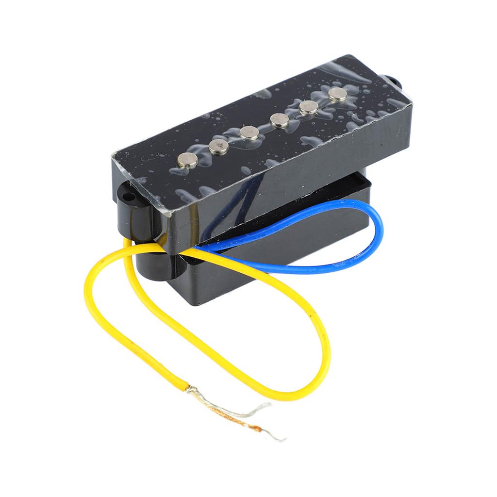 Guitar Pickup 5 String Open Portable Metal Electric Bass Double Coil Pickup Accessory