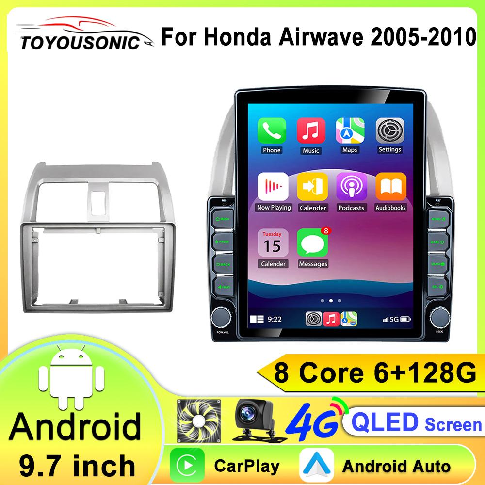 Car Radio For Honda AIRWAVE 2005-2010 2Din Android Car Stereo DVD GPS Navigation Player Multimedia Android Auto Carplay
