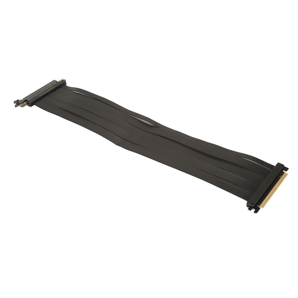 PCIE4.0 X16 Extension Cable 180 Degree High Speed GPU Extension Cable Shielded Vertical Mount Gaming Graphics Card
