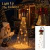 Christmas Bell Garden Light Outdoor Hanging Decorative Light for Yard Patio