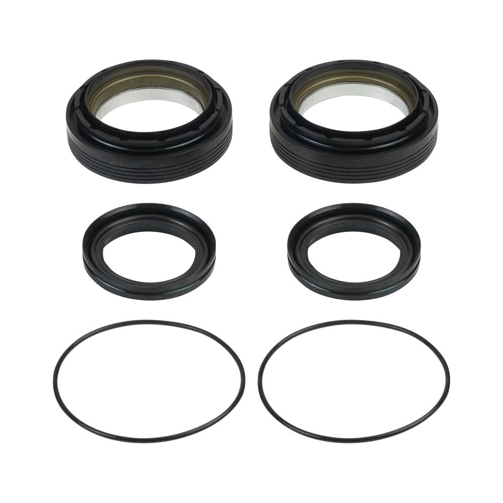 50491 50381 Front Axle Vaccum Knuckle & Tube Seal Kit For Ford Super Duty Excursion F250 F350 F450 F550 1998-2004 Dana 50 60