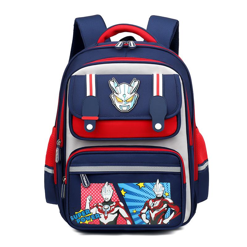 Schoolbag Cartoon Primary School Boys and Girls Grades 1-4 Backpack Large Capacity Lightweight Versatile Batch