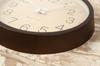 KATOMOKU muku clock 2 Beach Brown Wall Clock Continuous Second Hand Controlled km-45BRRC 306mm (Radio Clock)