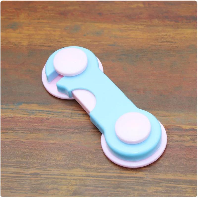 1pc Plastic Cabinet Lock Child Safety Baby Protection From Children Safe Locks for Refrigerators Baby Security Drawer Latches