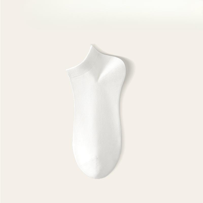 Men's Spring and Summer Cotton Invisible Antiodor Antiskid Antibacterial Anti Pilling Short Boat Socks