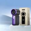 High-speed Mini Handheld Fan with USB Charging for Long-lasting Power. Turbo-powered Portable Outdoor Small Fan.