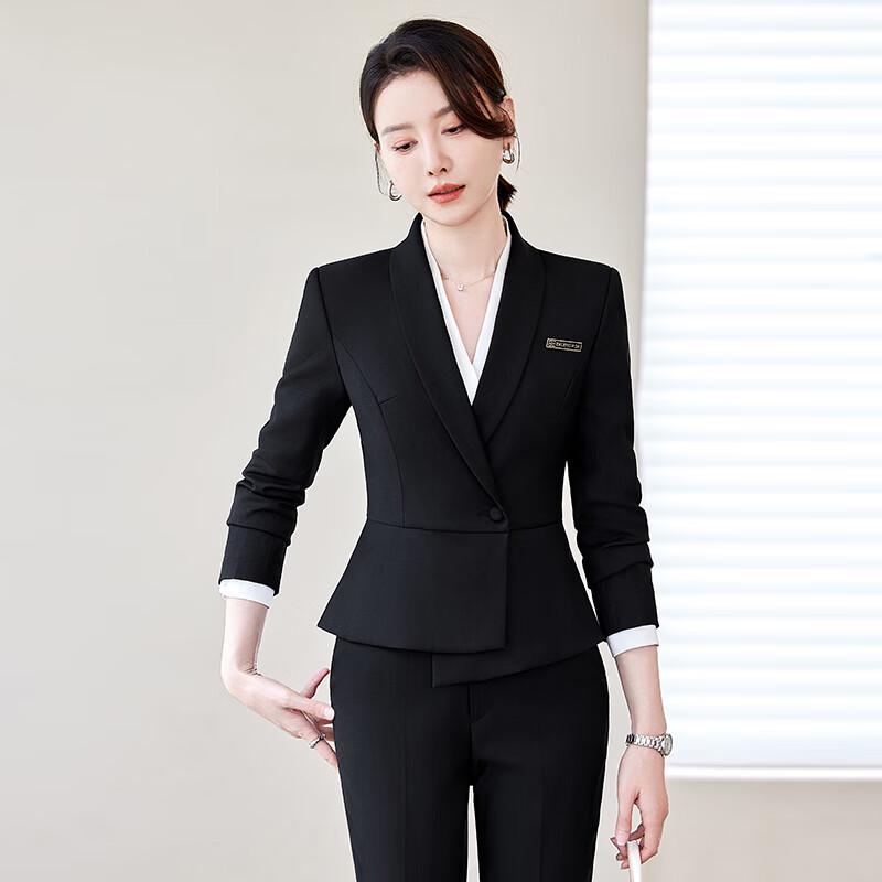 Women's Professional Blazer Suit Set