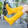 Women's Rainboots Classic British Commuter Water Boots High Rubber Non-slip Shoes Rain Boots Women