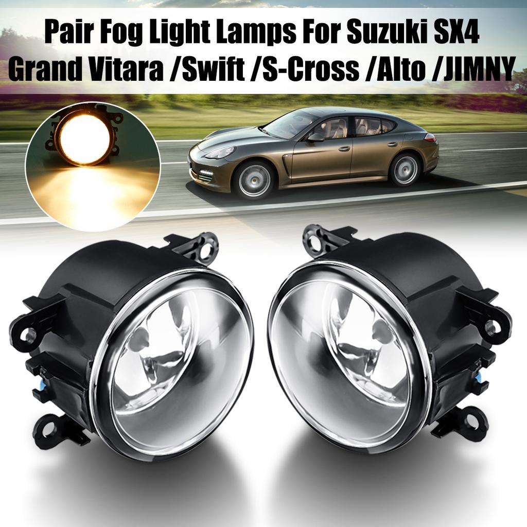 2 Pieces Angel Eye Fog Light For Suzuki Grand Vita... - Grandado