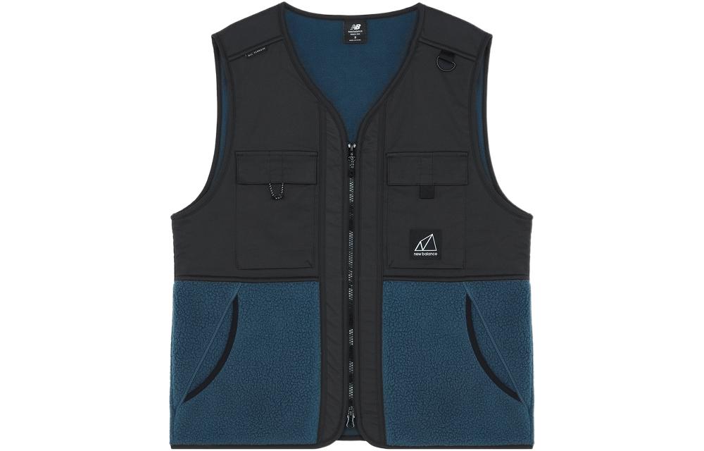New Balance Vests Men s Lake Blue Collarless Moderate Workwear MV13500-DOG XL
