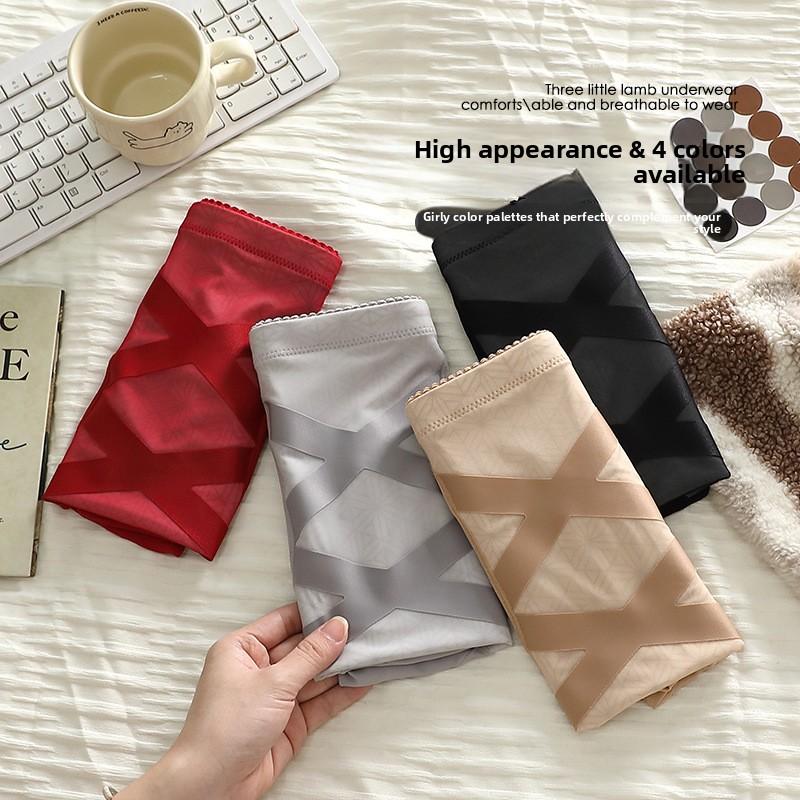 Women Summer Postpartum Safety Body Shaping Without A Trace High Waist Belly Lift Hip Flat Angle Underwear