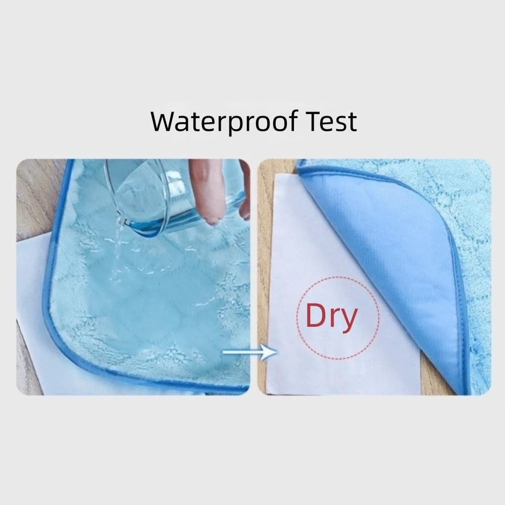 Soft Flannel Infant Stroller Seat Protector Waterproof Baby High Chair Seat Cushion Outing